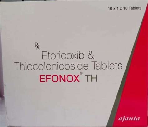 efonox|Efonox TH 60mg/4mg Tablet 